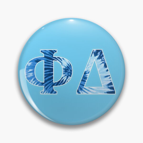 Item preview, Phi Delta Tie-Dye Letters designed and sold by wjjones185.