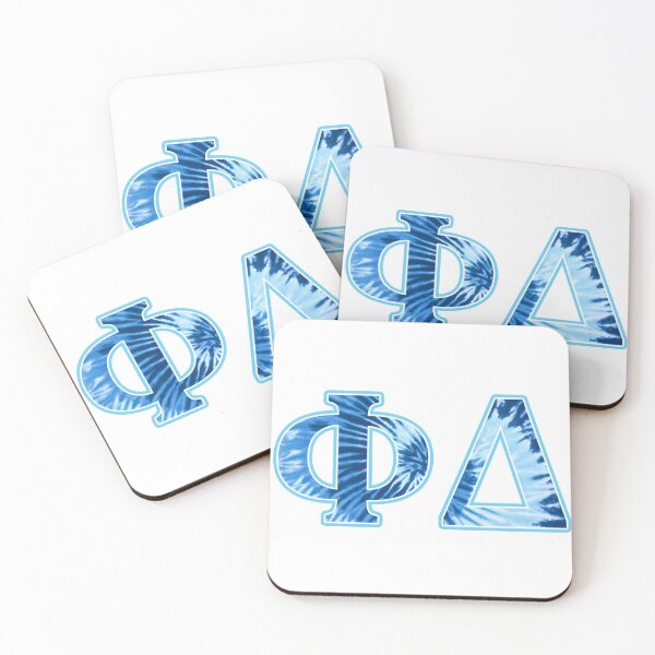 Item preview, Phi Delta Tie-Dye Letters designed and sold by wjjones185.