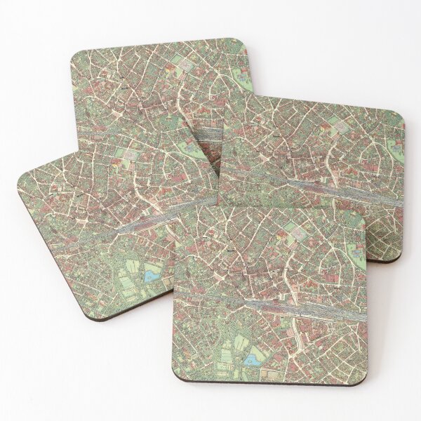 Item preview, Vintage Map of Guetersloh, Germany designed and sold by Gin  Neko.