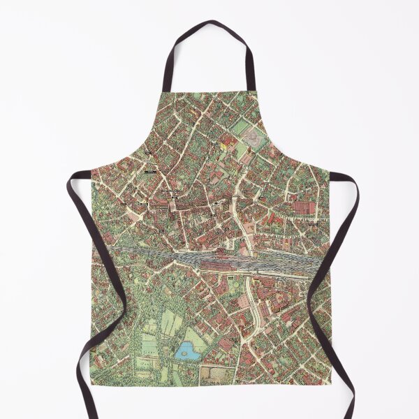 Item preview, Vintage Map of Guetersloh, Germany designed and sold by Gin  Neko.