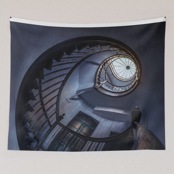 Item preview, Blue spiral staircase designed and sold by JBlaminsky.