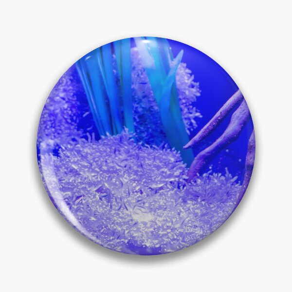Item preview, Upside-down jellyfish in blue ligh designed and sold by lena-maximova.