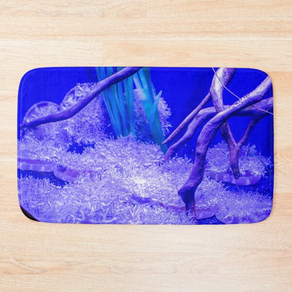 Item preview, Upside-down jellyfish in blue ligh designed and sold by lena-maximova.