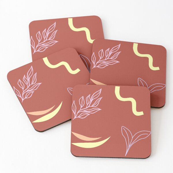 Item preview, Autumn Botanical Abstract Pattern designed and sold by mainsqueezemar.