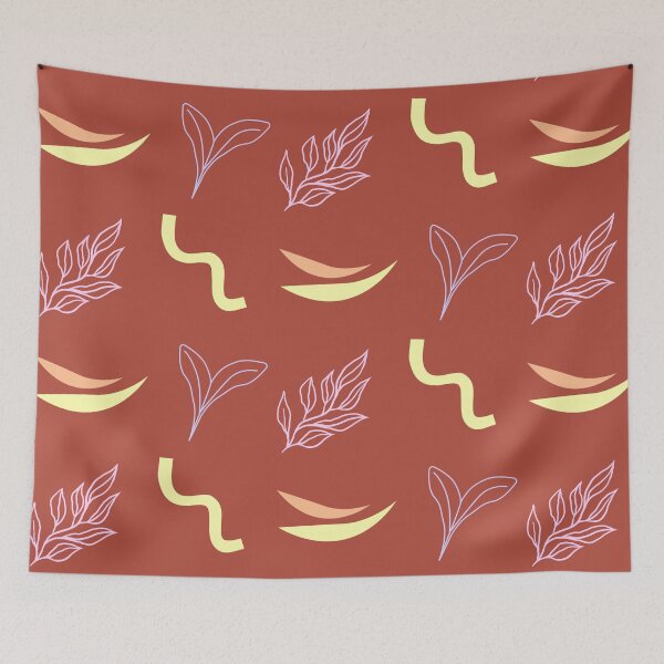 Item preview, Autumn Botanical Abstract Pattern designed and sold by mainsqueezemar.