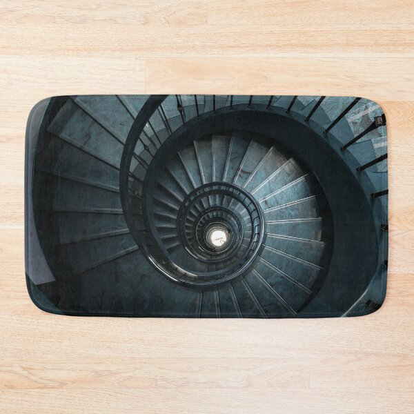Item preview, Modern Blue Spiral Staircase designed and sold by JBlaminsky.