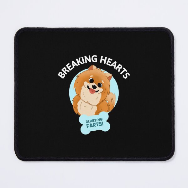 Item preview, Funny Pomeranian Stealing Hearts Blasting Farts Dog Gift designed and sold by Guarddogdrive.