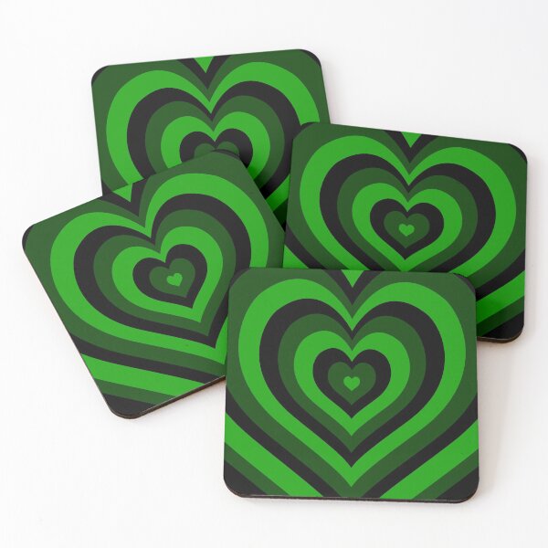 Item preview, halloween heart green designed and sold by y2krevival.
