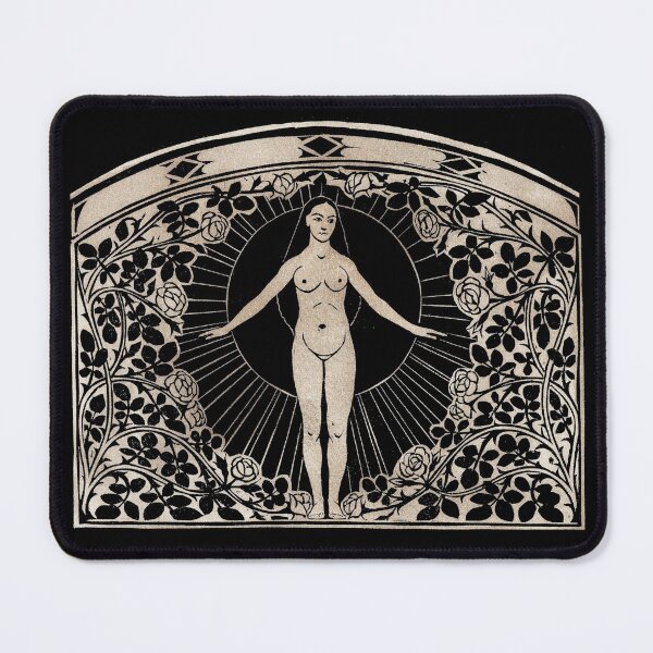 Item preview, Art Nouveau Goddess Classic Vintage Distressed Lo-Fi Design  designed and sold by Candlewood Museum & Gift Shoppe.