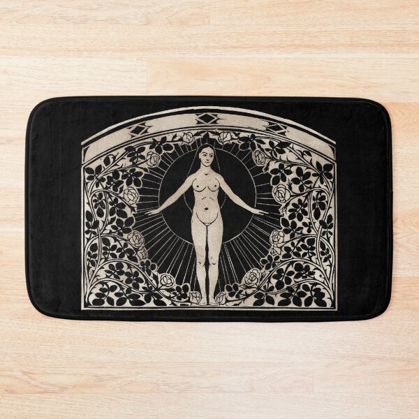 Item preview, Art Nouveau Goddess Classic Vintage Distressed Lo-Fi Design  designed and sold by Candlewood Museum & Gift Shoppe.
