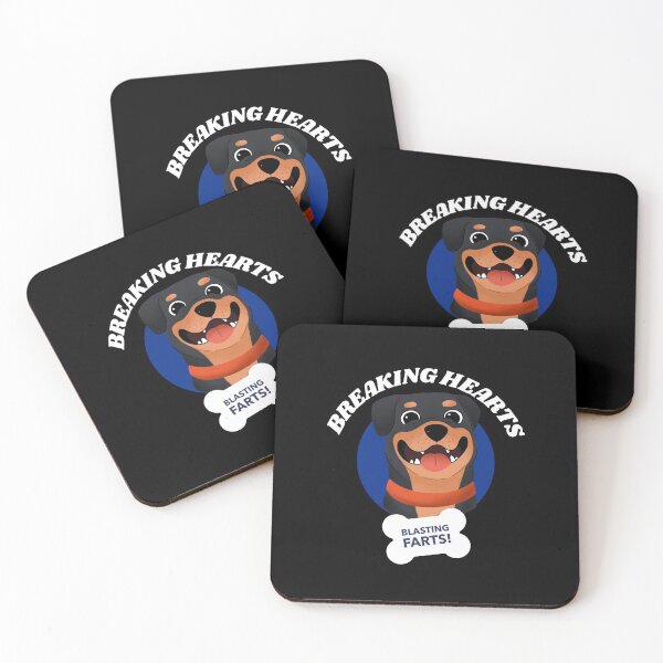 Item preview, Funny Rottweiler Stealing Hearts Blasting Farts Dog Gift  designed and sold by Guarddogdrive.