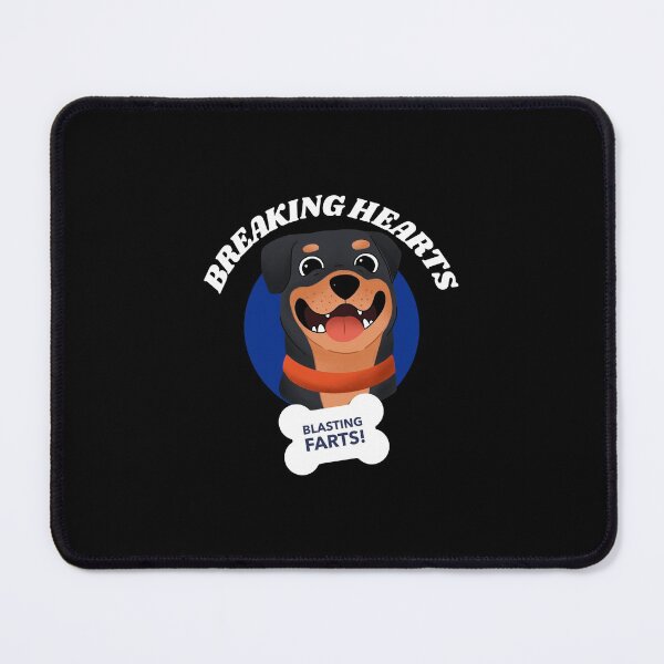 Item preview, Funny Rottweiler Stealing Hearts Blasting Farts Dog Gift  designed and sold by Guarddogdrive.