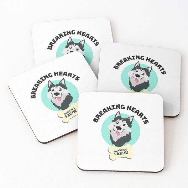 Item preview, Funny Siberian Husky Stealing Hearts Blasting Farts Gift  designed and sold by Guarddogdrive.