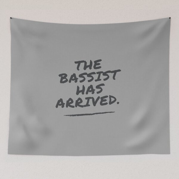 Item preview, The Bassist Has Arrived Funny Band Member Design designed and sold by choceclairs.