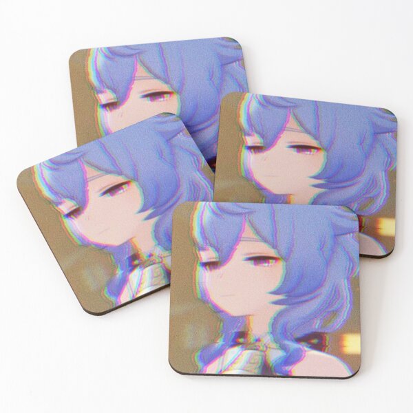 Artikelvorschau, Ganyu (mit Glitch-Filter) entworfen und verkauft von MelosArtShop.