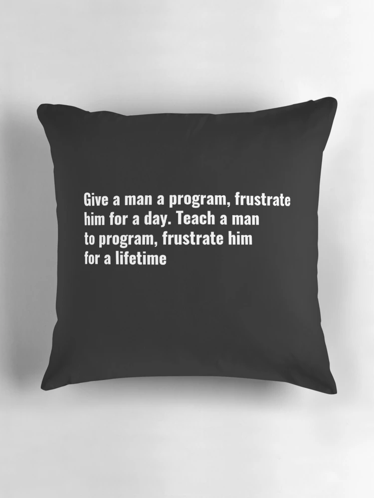 Thumbnail 3 of 4, Pillow, Computer Geek Programmer Frustation designed and sold by ComputerGeeksTs.