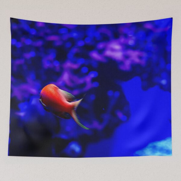 Item preview, Goldfish in aquarium designed and sold by lena-maximova.