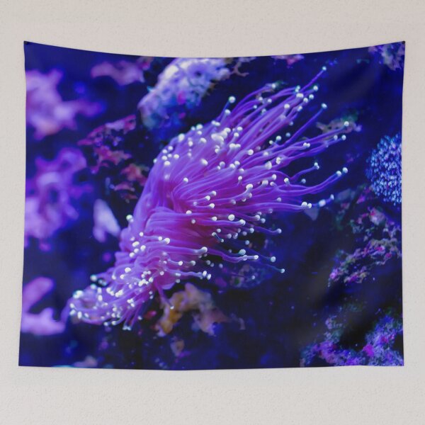 Item preview, Purple neon Torch coral designed and sold by lena-maximova.