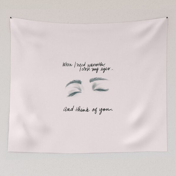 Item preview, when i need warmth, i close my eyes... designed and sold by Chiron's Daughter.