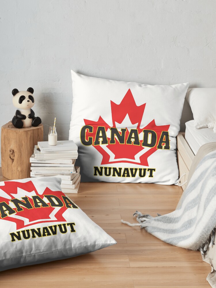 Discover Nunavut On A Cool Throw Pillow