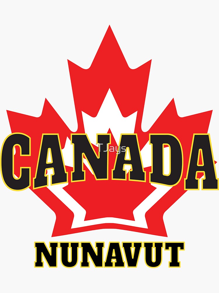 Disover Nunavut On A Cool Sticker