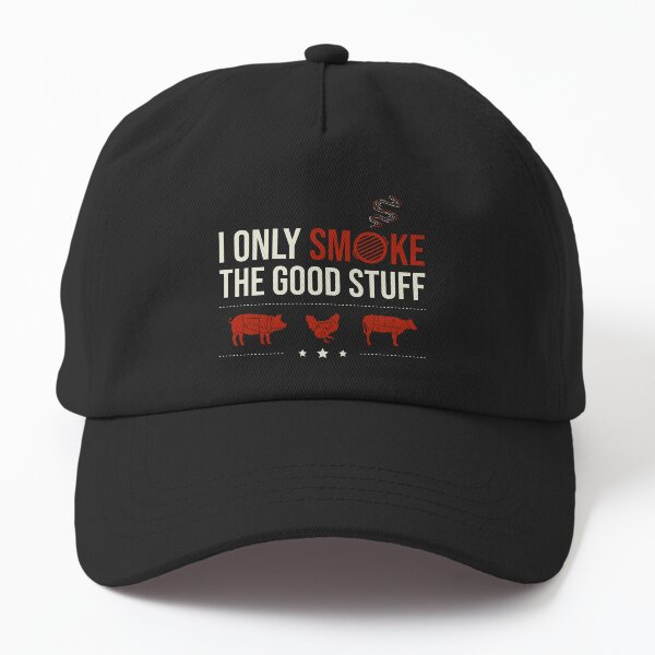 Item preview, I Only Smoke The Good Stuff | meat smoking BBQ designed and sold by Punchi-Design.