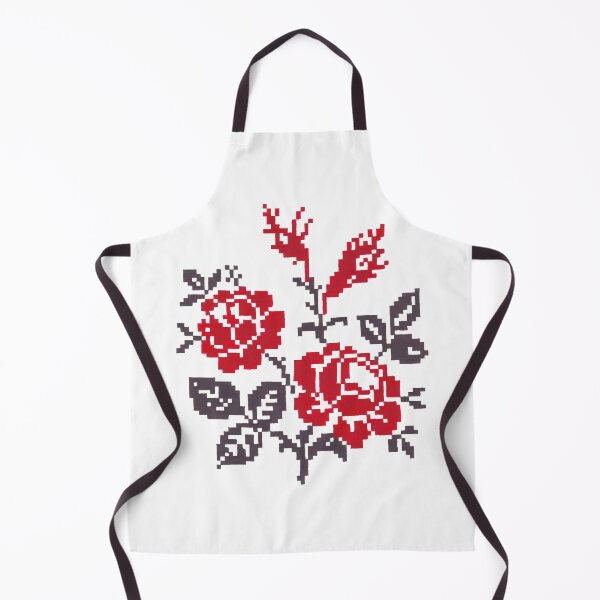 Item preview, Romanian traditional rose motif designed and sold by BiancaPrintShop.
