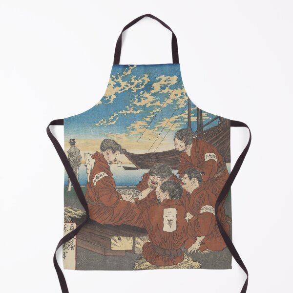 Item preview, Miki Toyokichi Educating Himself and Fellow Prisoners designed and sold by japanese-ukiyoe.