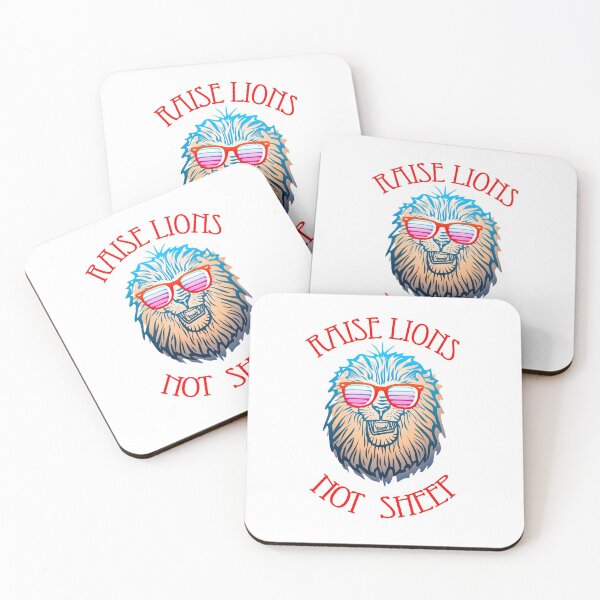 Item preview, Raise lions not sheep 1 designed and sold by Nikmay Design.