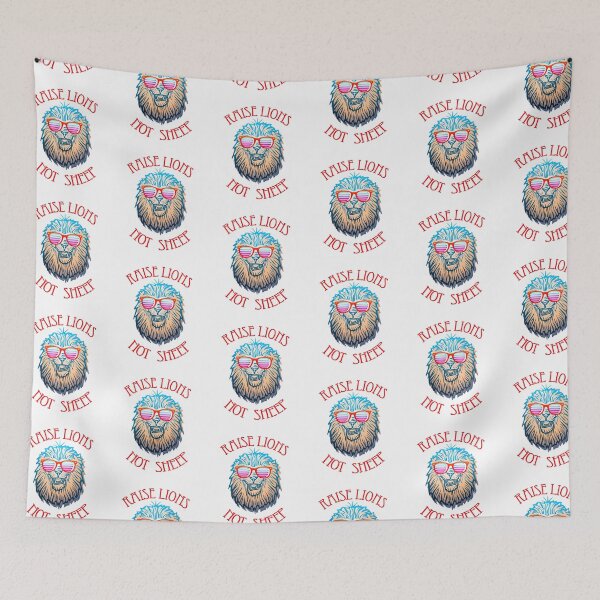 Item preview, Raise lions not sheep 1 designed and sold by Nikmay Design.