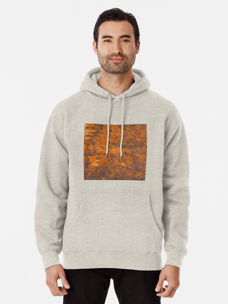 rust orange hoodie