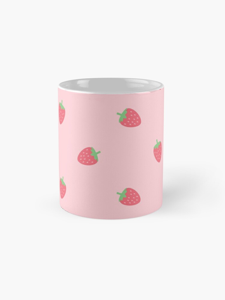 Strawberry Mug Overprint, Cottagecore Aesthetic Mug, Cute Coffee Cup, Gifts  for Her / Christmas Gifts / Strawberry Cup -  Israel