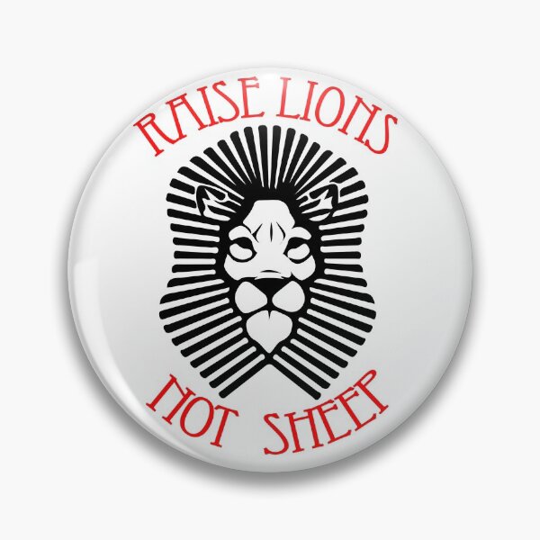 Item preview, Raise lions not sheep 3 designed and sold by Nikmay Design.