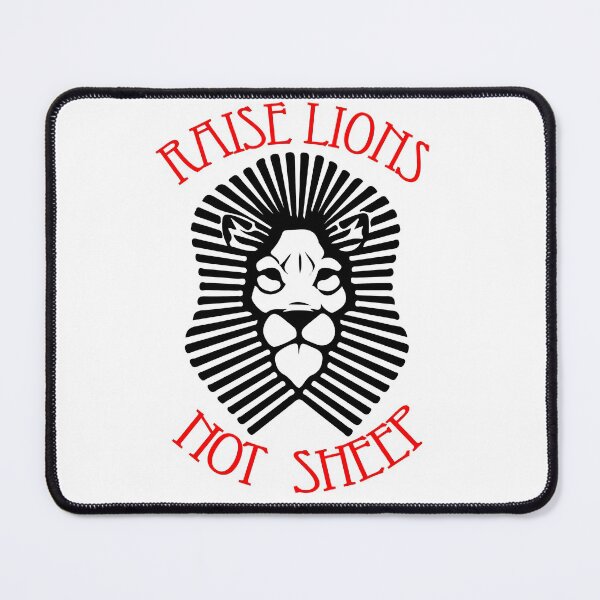 Item preview, Raise lions not sheep 3 designed and sold by Nikmay Design.
