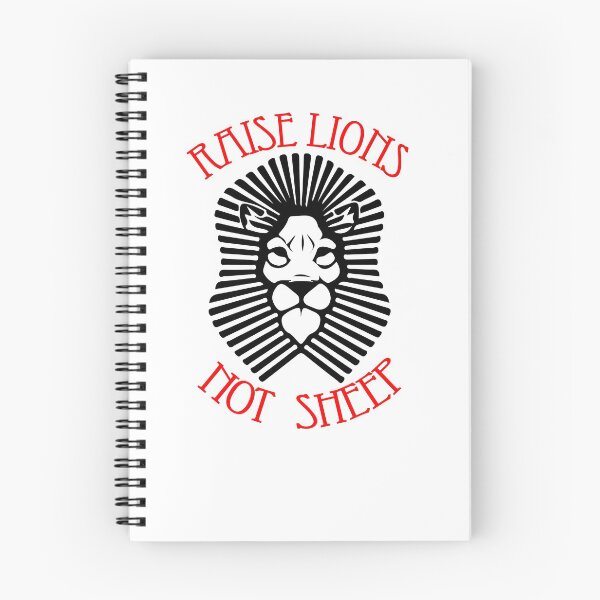 Item preview, Raise lions not sheep 3 designed and sold by Nikmay Design.
