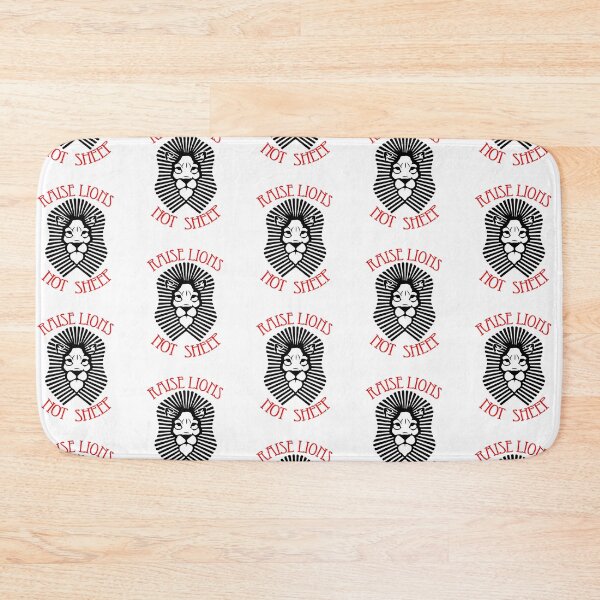 Item preview, Raise lions not sheep 3 designed and sold by Nikmay Design.
