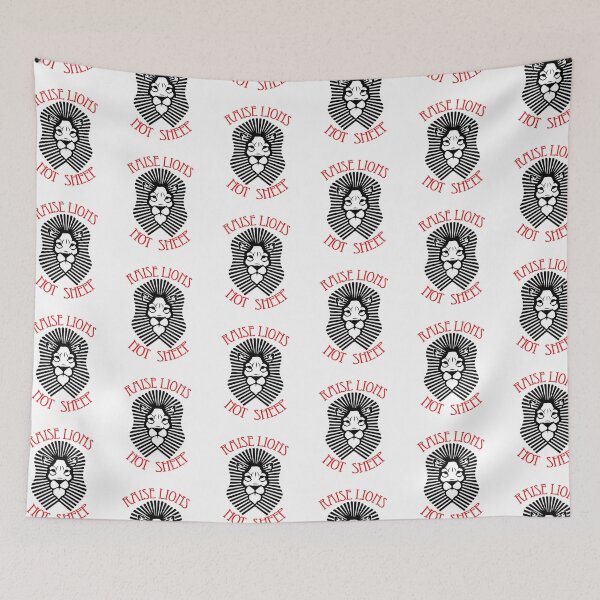 Item preview, Raise lions not sheep 3 designed and sold by Nikmay Design.