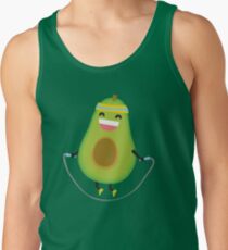 Mignon kawaii fitness avocat corde sauter Débardeur homme