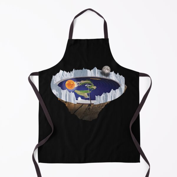 Item preview, Flat Earth with Ice Wall designed and sold by abowlofsoda.