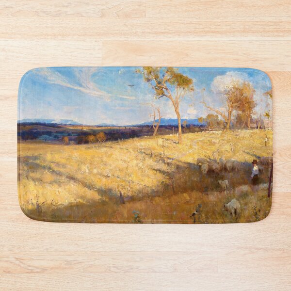 Item preview, Golden Summer, Eaglemont by Arthur Streeton (1889) designed and sold by allhistory.