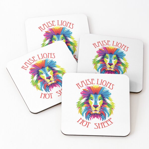 Item preview, Raise lions not sheep 5 designed and sold by Nikmay Design.
