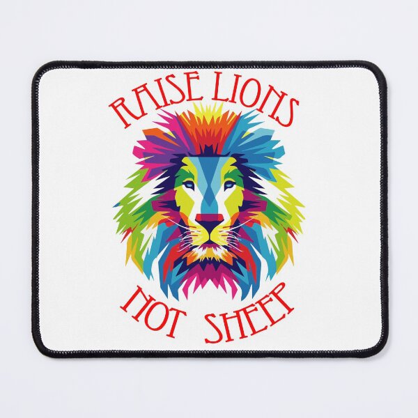 Item preview, Raise lions not sheep 5 designed and sold by Nikmay Design.
