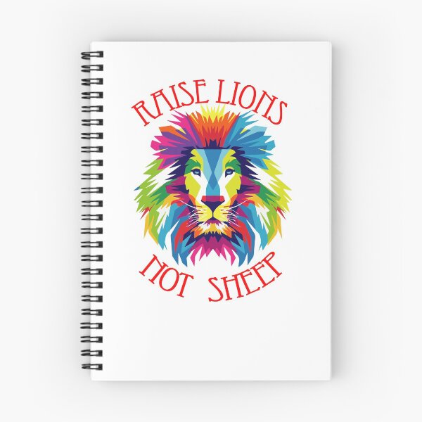 Item preview, Raise lions not sheep 5 designed and sold by Nikmay Design.