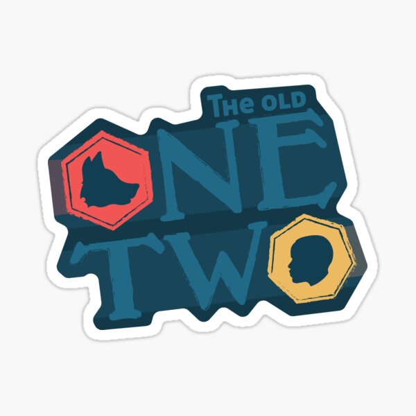 The Old One Two Sticker
