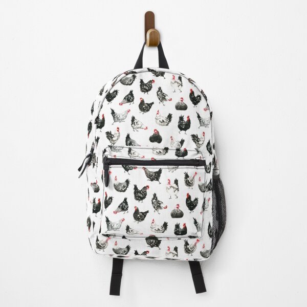 Item preview, Black & White Chickens designed and sold by SamNagelArt.