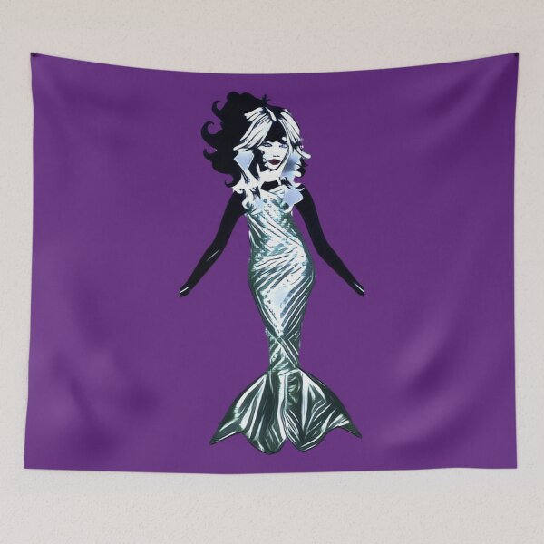 Item preview, PUNKED OUT MERMAID designed and sold by BURPdesigns.
