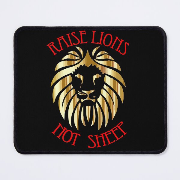 Item preview, Raise lions not sheep 6 designed and sold by Nikmay Design.
