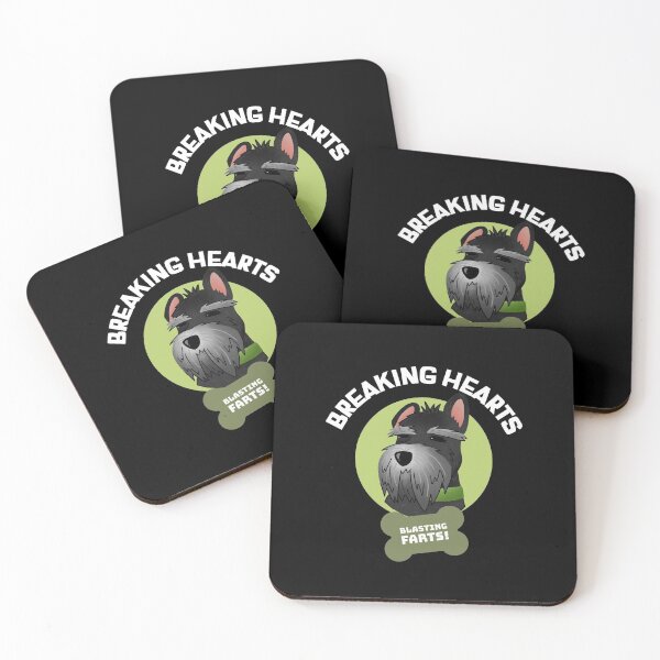 Item preview, Funny Schnauzer Stealing Hearts Blasting Farts Dog Gift  designed and sold by Guarddogdrive.