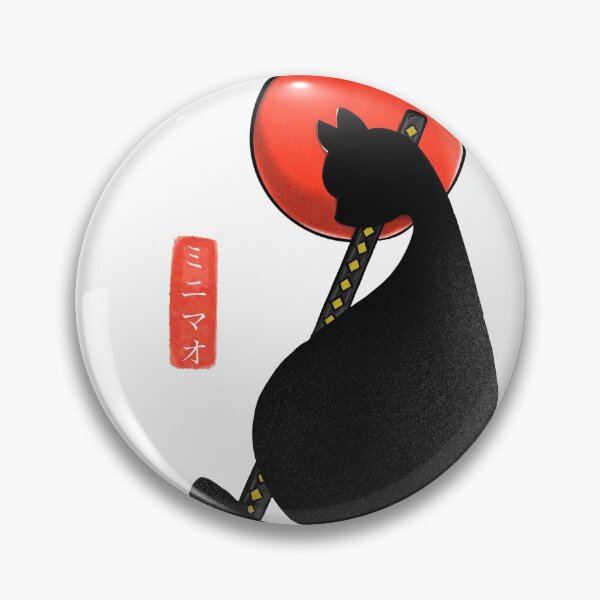 Artikelvorschau, Samurai-Katze entworfen und verkauft von Minimaodesign.