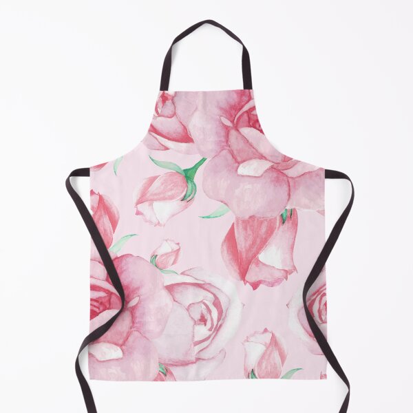 Item preview, Pink Watercolor Vintage Paint Roses With Bold Gray Design designed and sold by lodarohit.